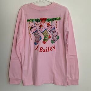 J. Bailey Stocking‎ Logo Tee NWT size 7